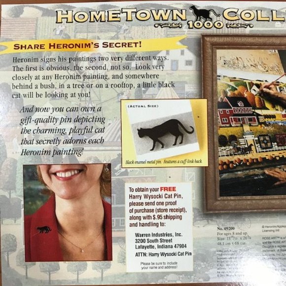 NWOT Hometown Collection Harvest Moon Dance 1000 pc - Picture 8 of 8